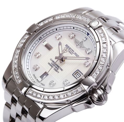 women's breitling watches for sale|breitling women's diamond watches.